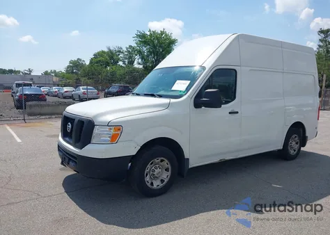 2019 Nissan Nv Cargo Nv2500 Hd Sv V6 z USA, uszkodzony, nr VIN 1N6BF0LY6KN803665